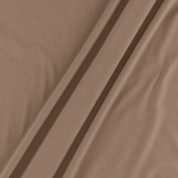 Buy Lizzy Bizzy Nut Brown Colour Plain Dyed Fabric Online 4212AD 