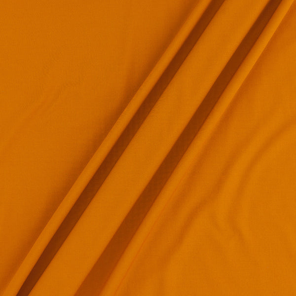Buy Lizzy Bizzy Mustard Orange Colour Plain Dyed Fabric Online 4212AK 