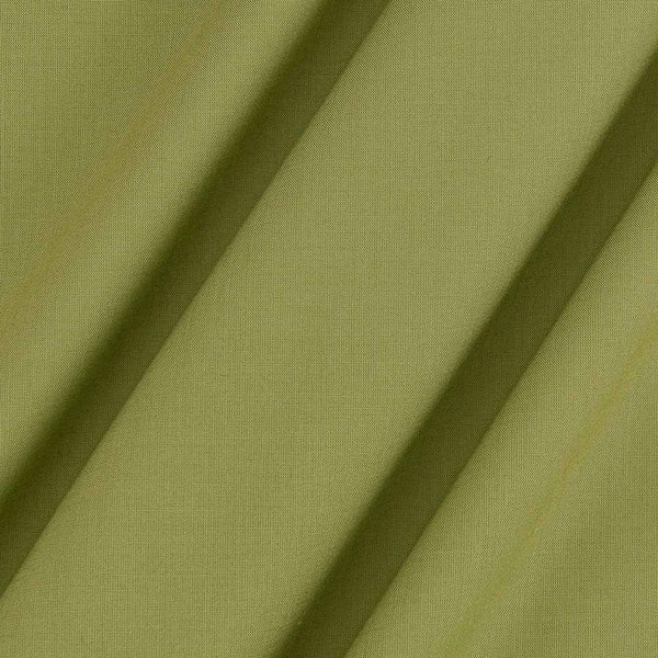 Buy Lizzy Bizzy Parrot Green Colour Plain Dyed Fabric Online 4212BO