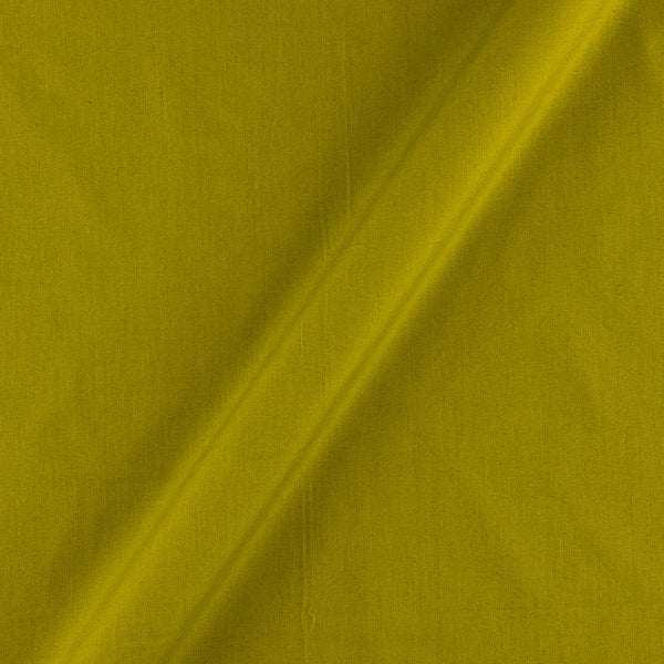 Buy Poplin Cotton Acid Green Colour Plain Dyed Fabric 4215AT Online