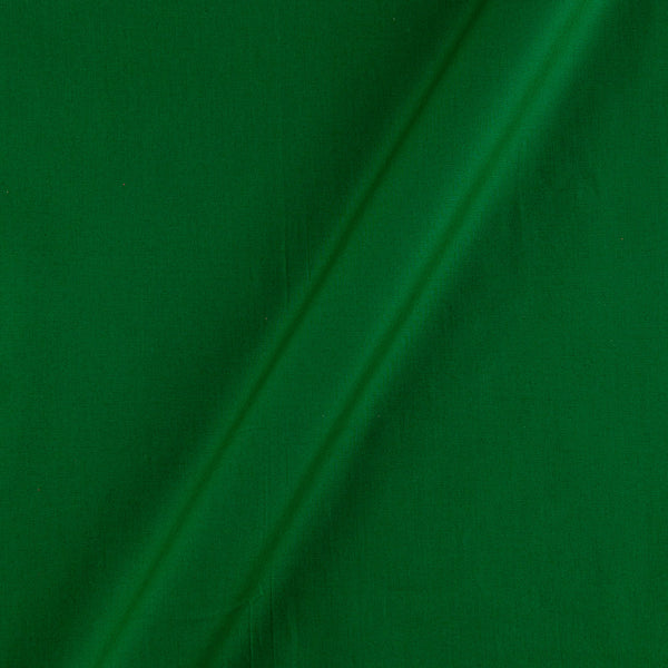 Buy Poplin Cotton Leaves Green Colour Plain Dyed Fabric 4215AX Online