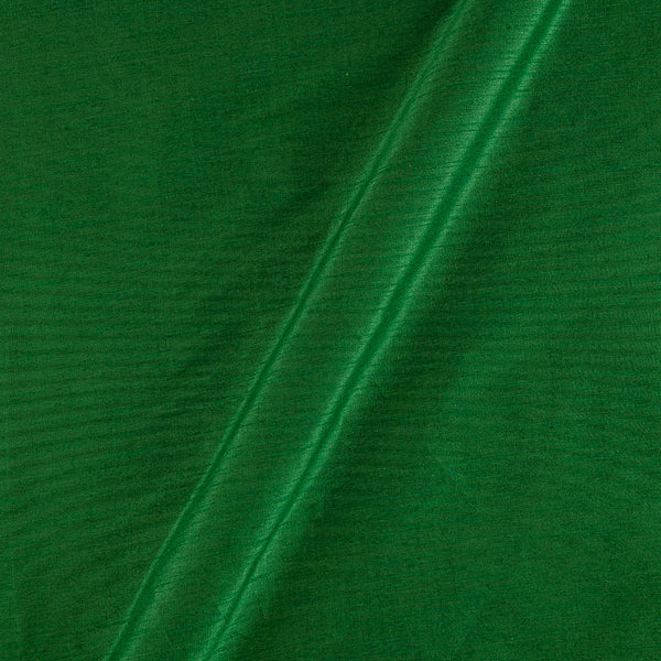 Buy Banarasi Raw Silk [Artificial Dupion] Green Colour Dyed Fabric 4216U Online