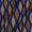 Buy Chanderi Feel Violet Blue Colour Geometric Pattern Fancy Jacquard Fabric 7001GY Online