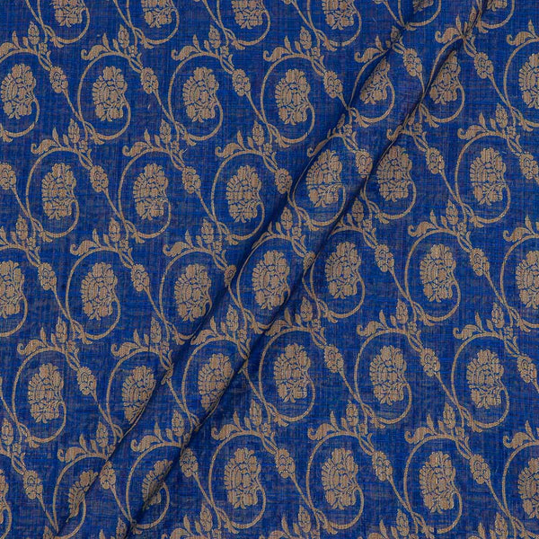 Chanderi Feel Violet Colour Jaal Pattern Fancy Jacquard Fabric 7001KU