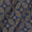 Buy Chanderi Feel Deep Blue Colour Floral Pattern Fancy Jacquard Fabric 7002AS Online