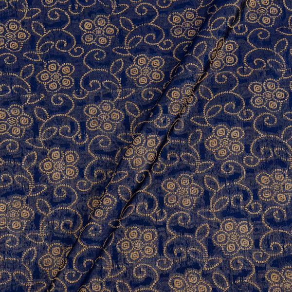 Buy Chanderi Feel Violet Colour Jaal Pattern Fancy Jacquard Fabric 7002BF Online