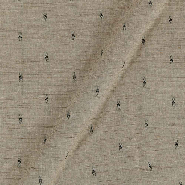 Jute Type Cotton Jacquard Beige Colour Geometric Pattern Fabric freeshipping - SourceItRight