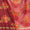 Maroon Colour Floral Embroidered Gold Zari Border Chanderi Feel Dupatta freeshipping - SourceItRight