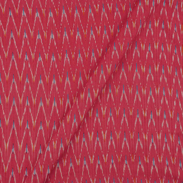Cotton Ikat Crimson 43 Inches Width Washed Fabric freeshipping - SourceItRight