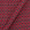 Mercerised Cotton Ikat Cherry Red Colour Fabric Online 9151QE