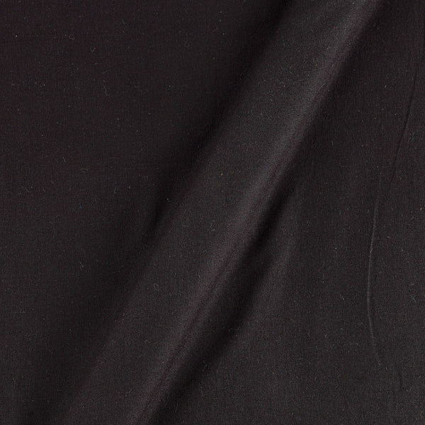 Two Ply Cotton Black Colour 43 Inches Width Fabric