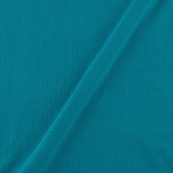 Cotton Self Jacquard Aqua Colour Geometric Pattern 43 Inches Width Fabric freeshipping - SourceItRight