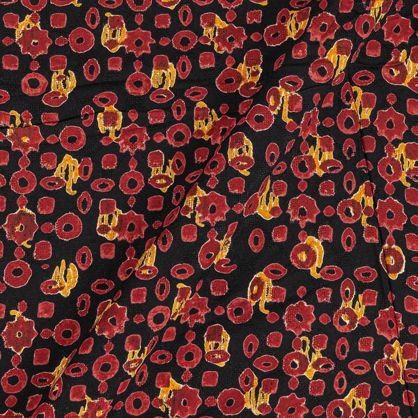 Rayon Dobby Black Colour 42 inches Width Block Print Fabric freeshipping - SourceItRight