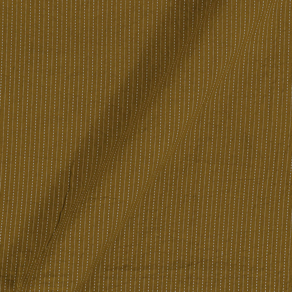 Cotton Mustard Colour Doriya [Kantha] 42 inches width Fabric freeshipping - SourceItRight