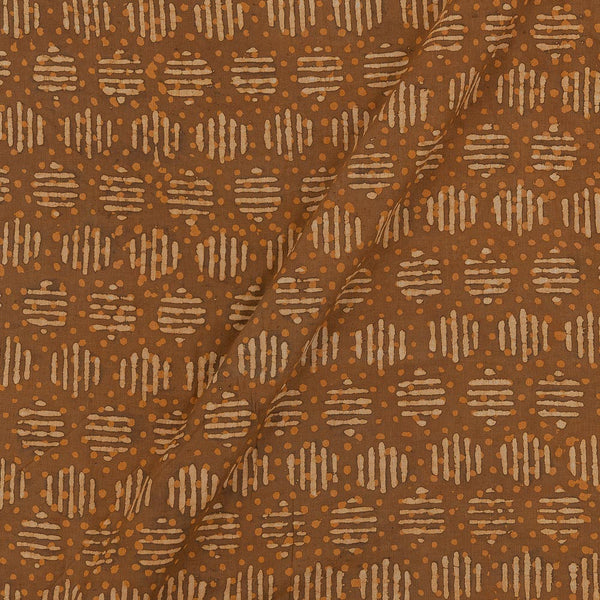 Cotton Dabu Desert Sun Colour Geometric Printed Fabric freeshipping - SourceItRight