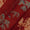 Modal Satin Brick Red Colour Vanaspati Hand Block Print Fabric 9458P Online