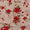 Buy Mulmul Type Cotton Beige Cream Colour Floral Butta Print Fabric 9546I Online