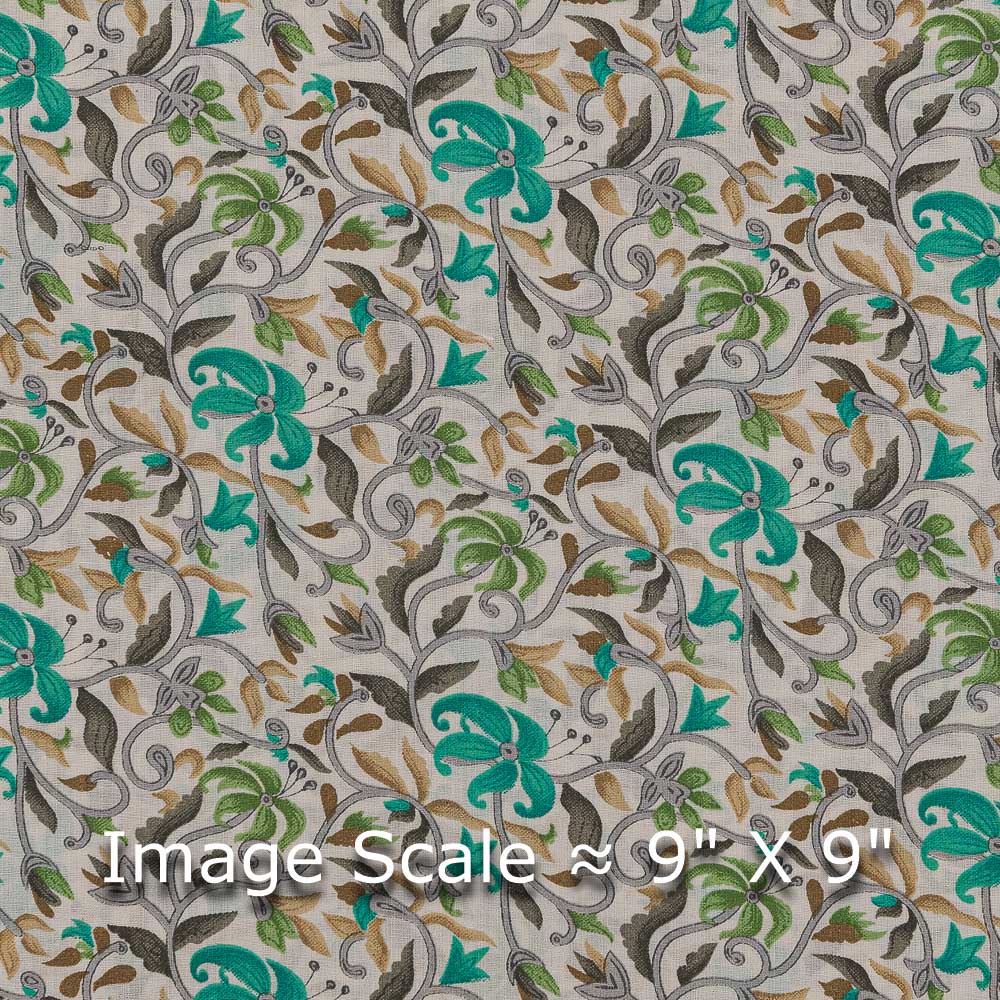 Cotton Flex [For Bottom Wear] Sea Green Colour 42 inches Width