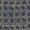 Cotton Jacquard Indigo Beige Colour Geometric Print 43 Inches Width Lurex Type Dobby Fabric freeshipping - SourceItRight