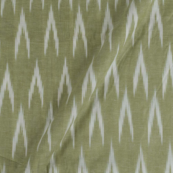 Cotton Olive Woven  Ikat Type Cotton 43 Inches Width Fabric freeshipping - SourceItRight