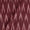 Cotton Maroon Colour Woven Ikat Type 43 Inches Width Fabric freeshipping - SourceItRight