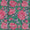 Mal Type Cotton Pastel Green Colour Hand Block Floral Jaal Print 43 Inches Width Fabric freeshipping - SourceItRight