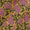 Mul Type Cotton Yellow Colour Floral Butta Print Fabric 9761W Online
