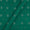 Cotton Satin Rama Green Colour Bandhani 40 Inches Width Fabric freeshipping - SourceItRight