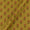 Acid Lime Colour Floral Block Gold Print On Premium Cotton Satin Fabric Online 9913O