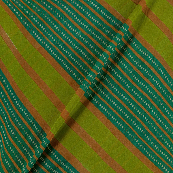 Viscose Georgette Green Colour 42 Inches Width Bandhani Print Fabric freeshipping - SourceItRight