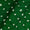 Buy Modal Satin Bandhej Authentic Ek Bundi Green  Colour Fabric 9983BP Online