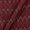 Cotton Ikat Maroon X Black Cross Tone Washed Fabric Online D9150L11