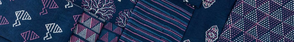 Buy Indigo Print Fabric Online in India @ Best Price - SourceItRight