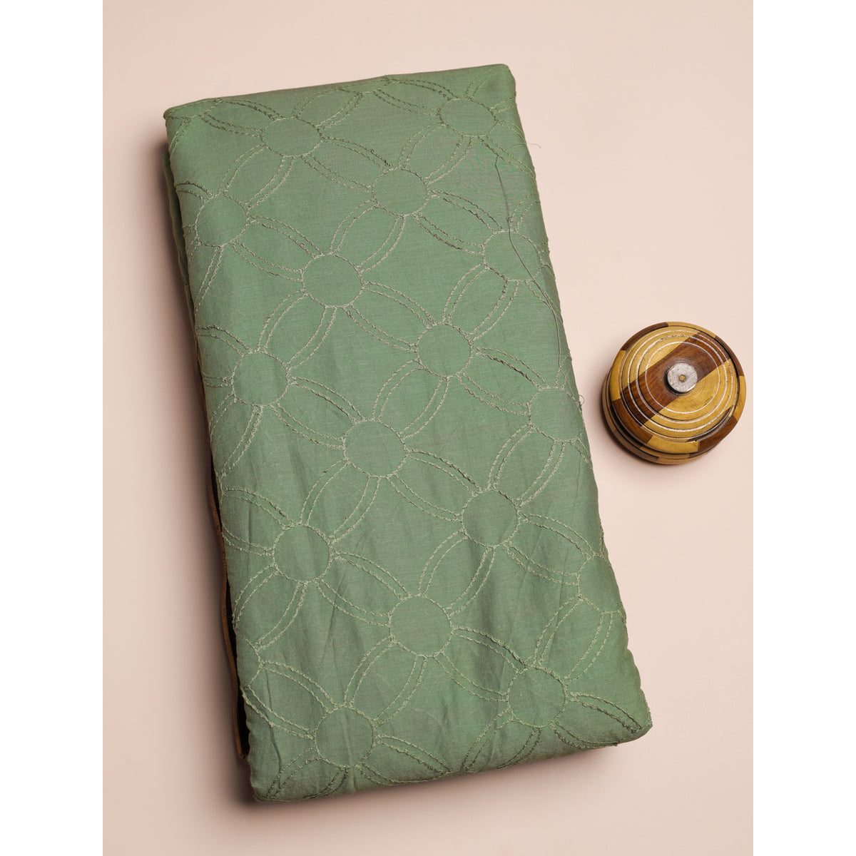 COTTON EMBROIDERED FABRIC