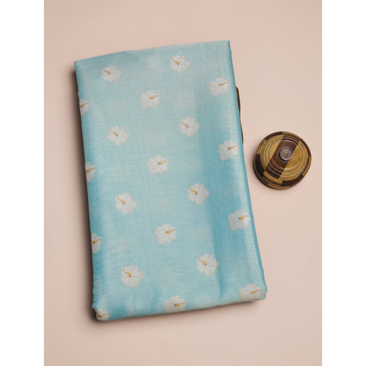 SEMI SILK PRINTED FABRIC