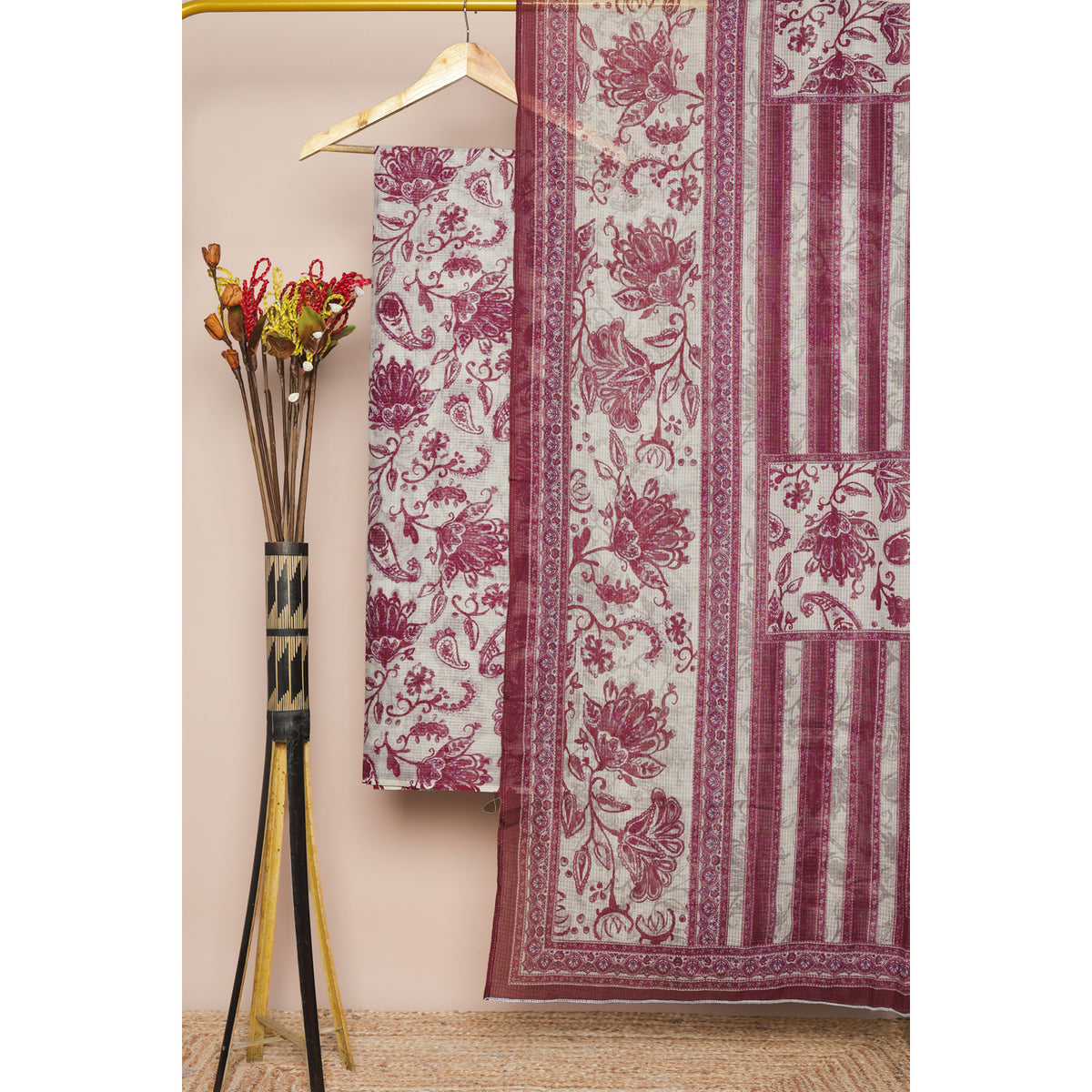 MUGHAL COTTON KOTA 2 PIECE SET