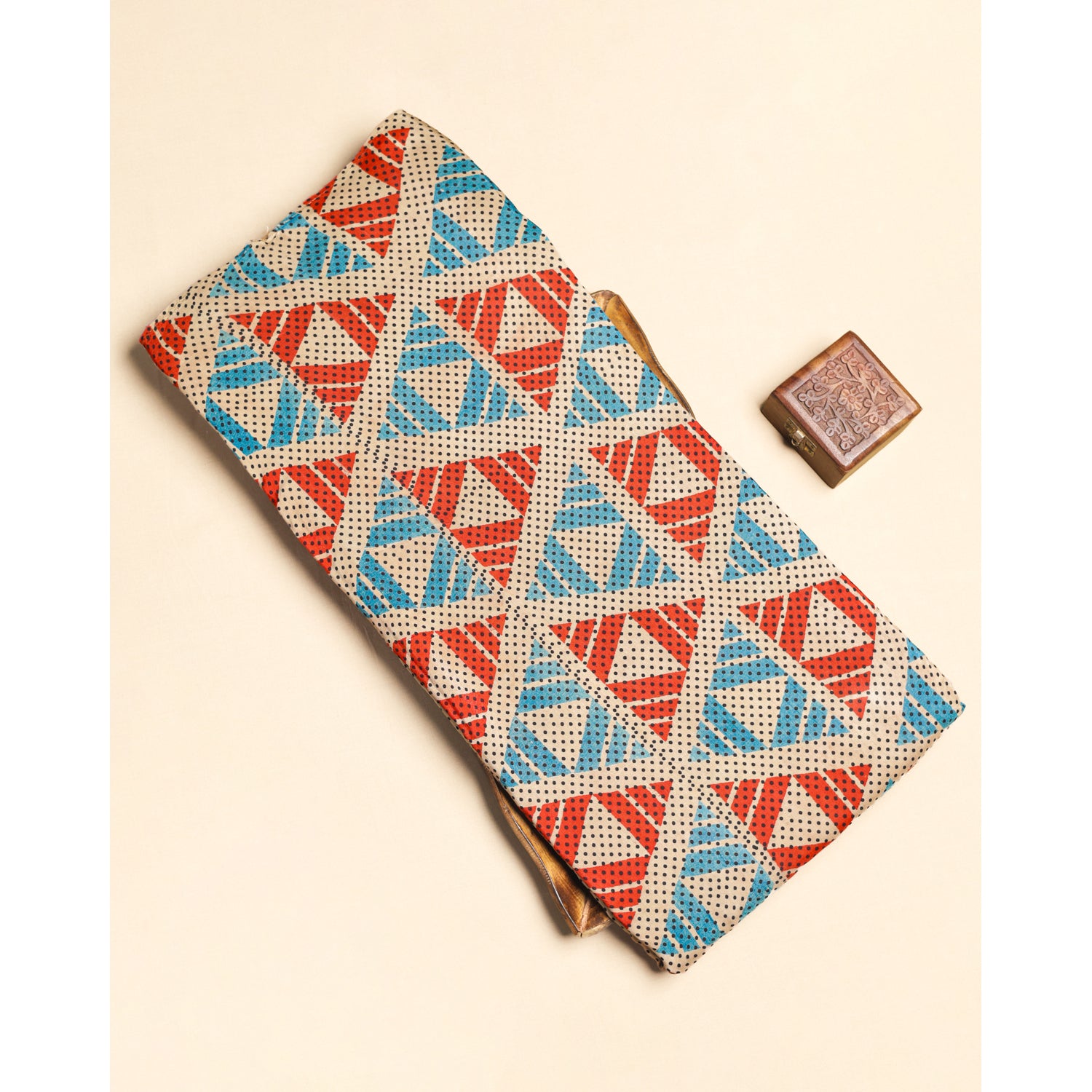COTTON AJRAKH PRINTED FABRIC