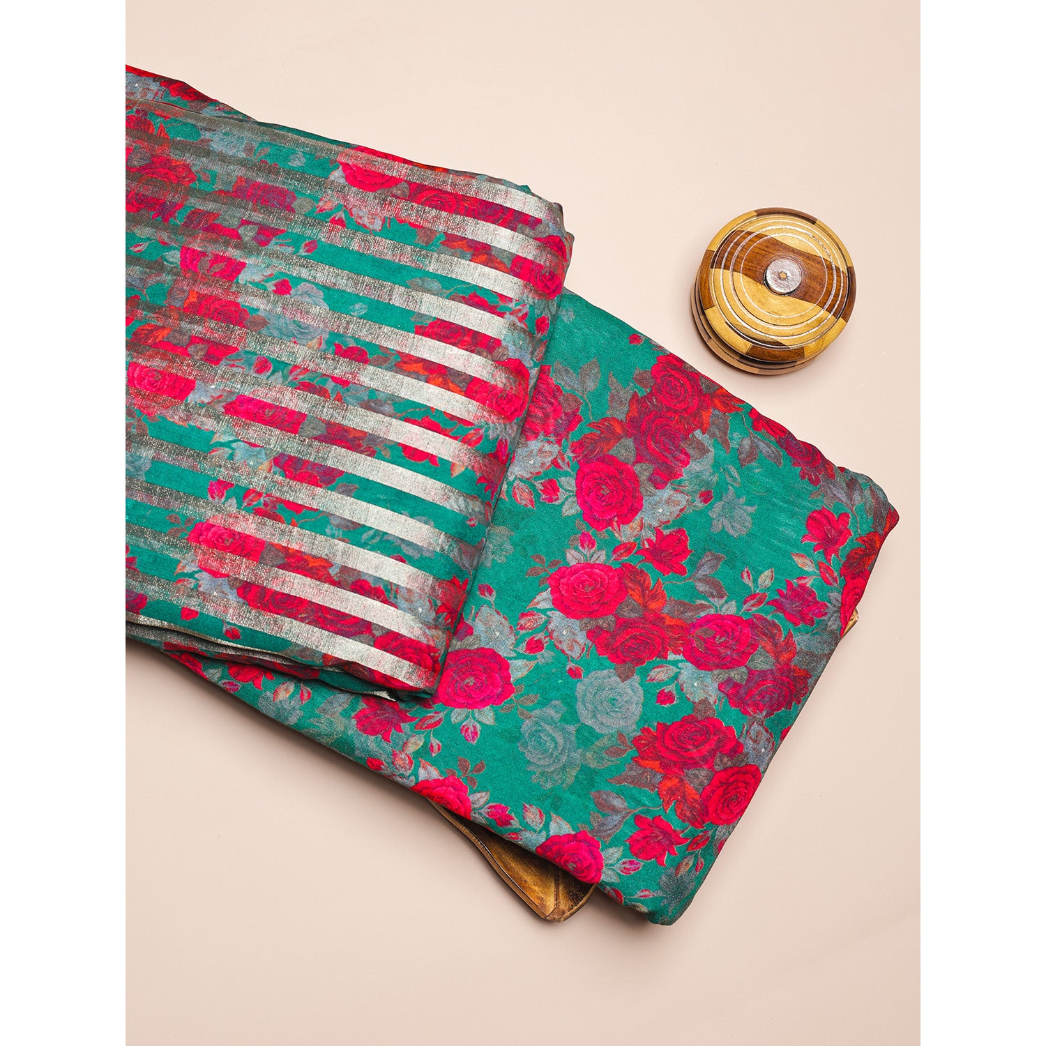 PURE MUL CHANDERI LUREX & PRINTED FABRICS