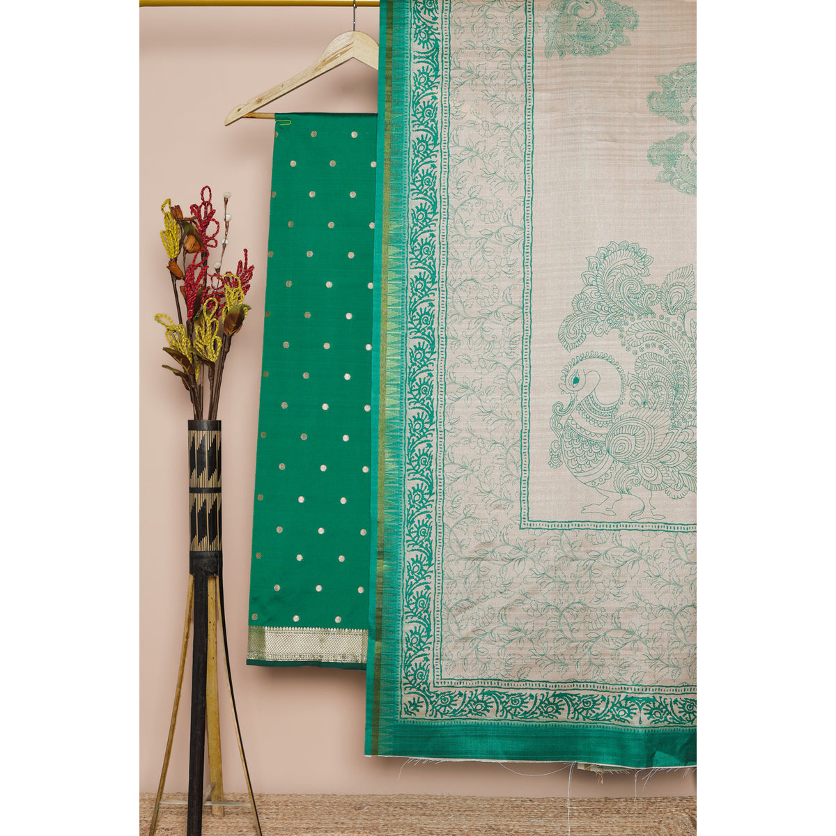 BANARASI SILK 2 PIECE SET