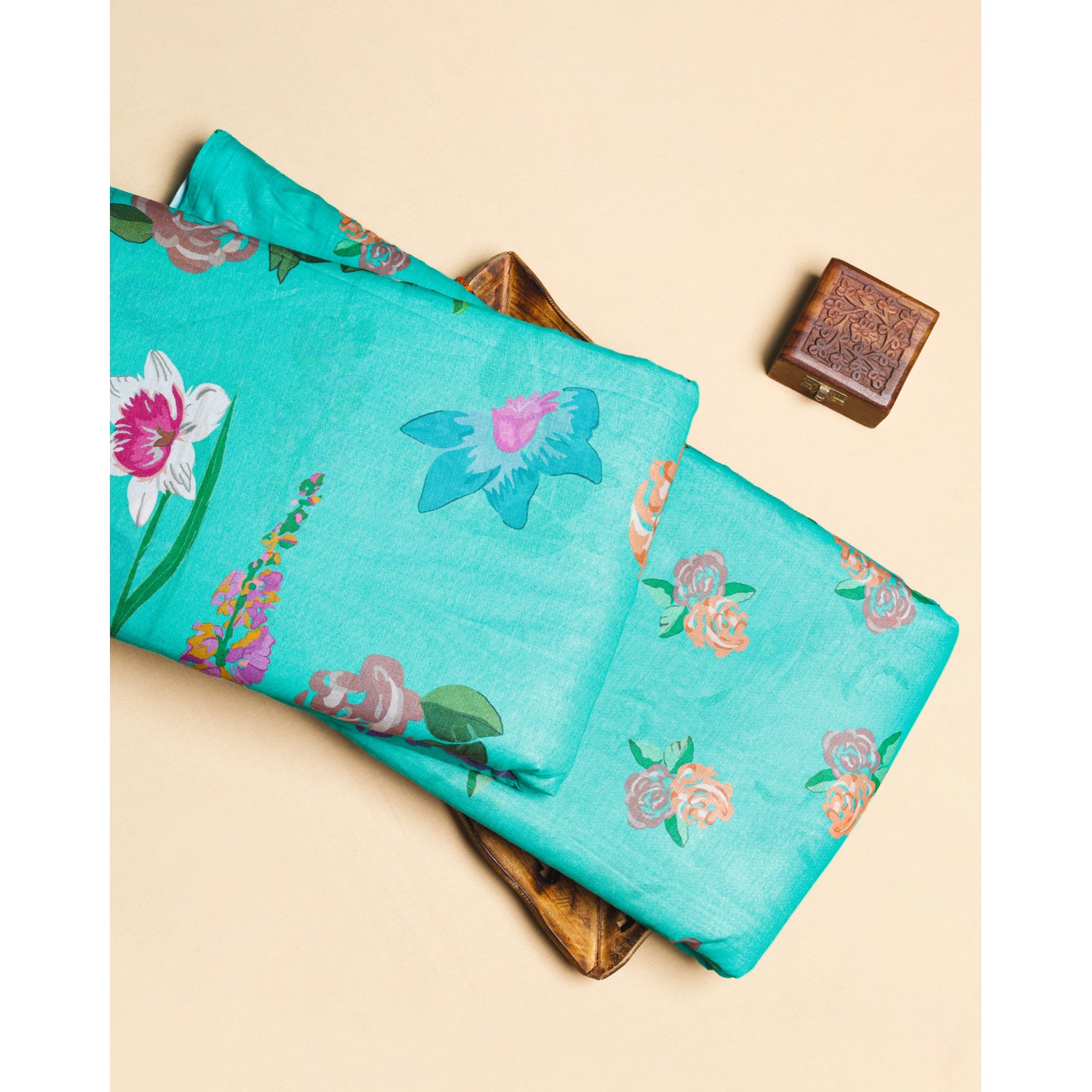 PURE COTTON MUL PRINTED FABRICS