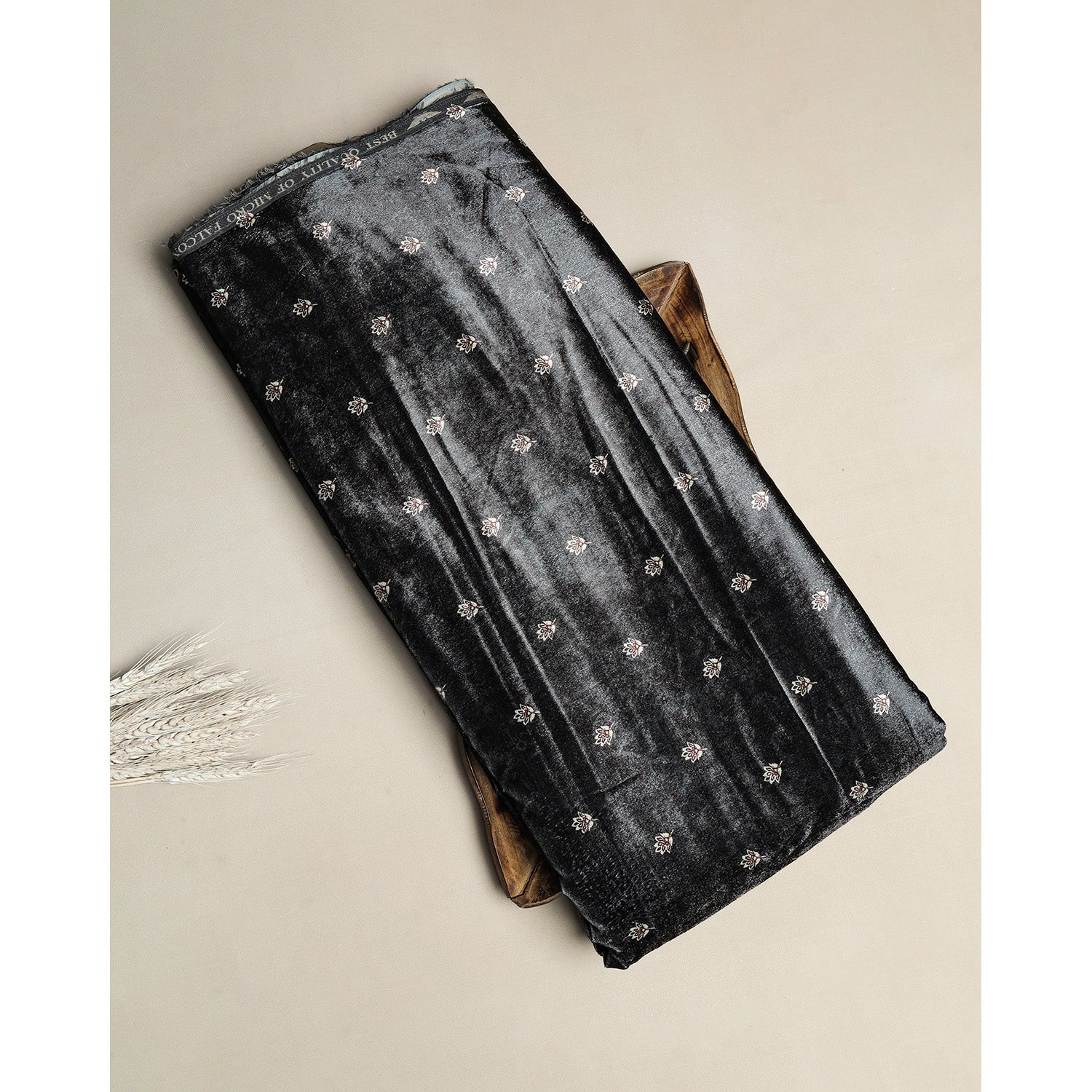MEHFIL-E-RANG - VELVET DIGITAL PRINTED FABRIC