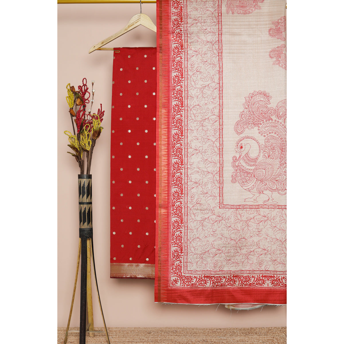 BANARASI SILK 2 PIECE SET