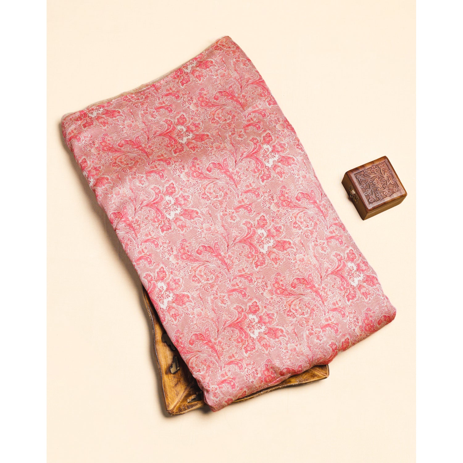 MOGRA CHANDERI PRINTED FABRIC