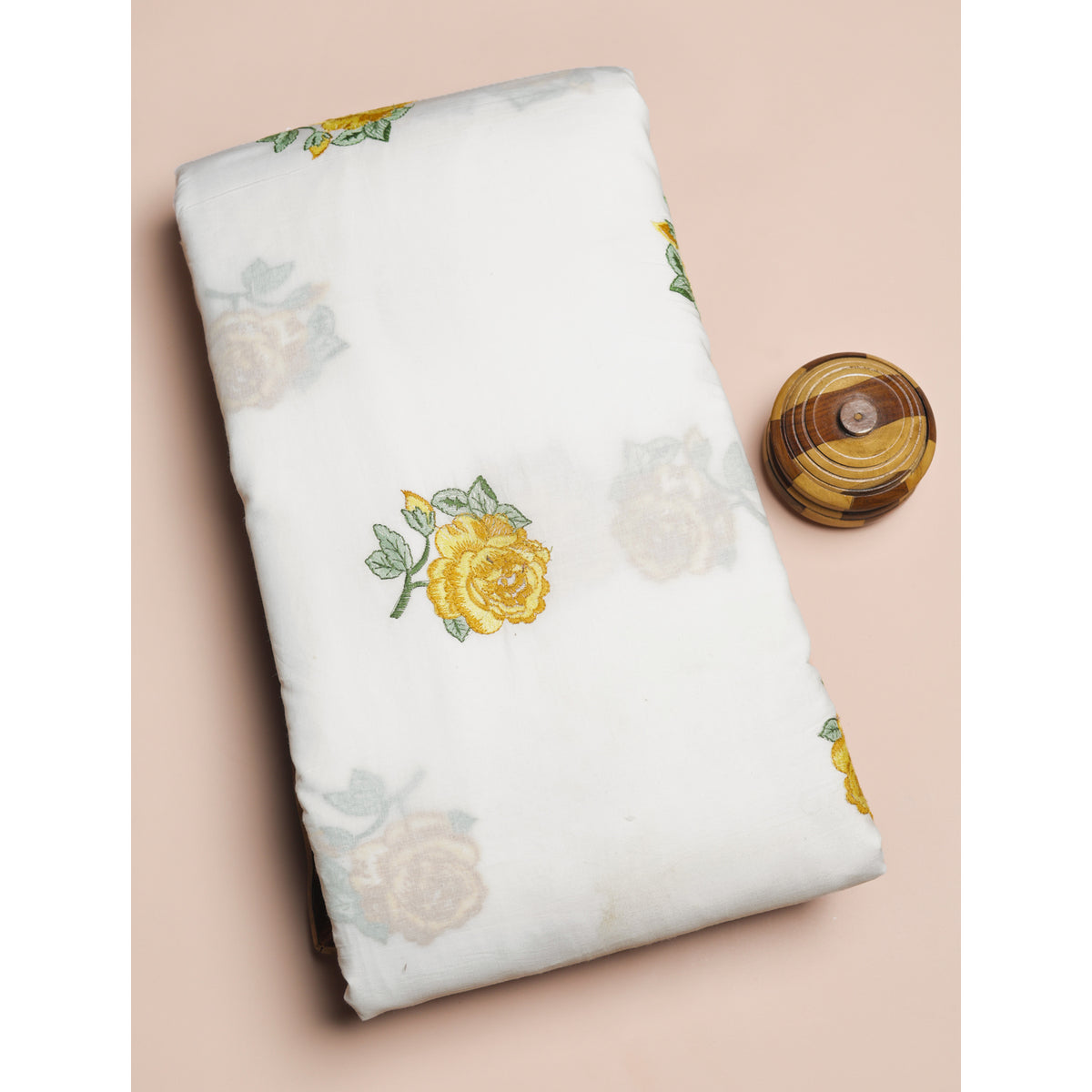 COTTON EMBROIDERED FABRIC