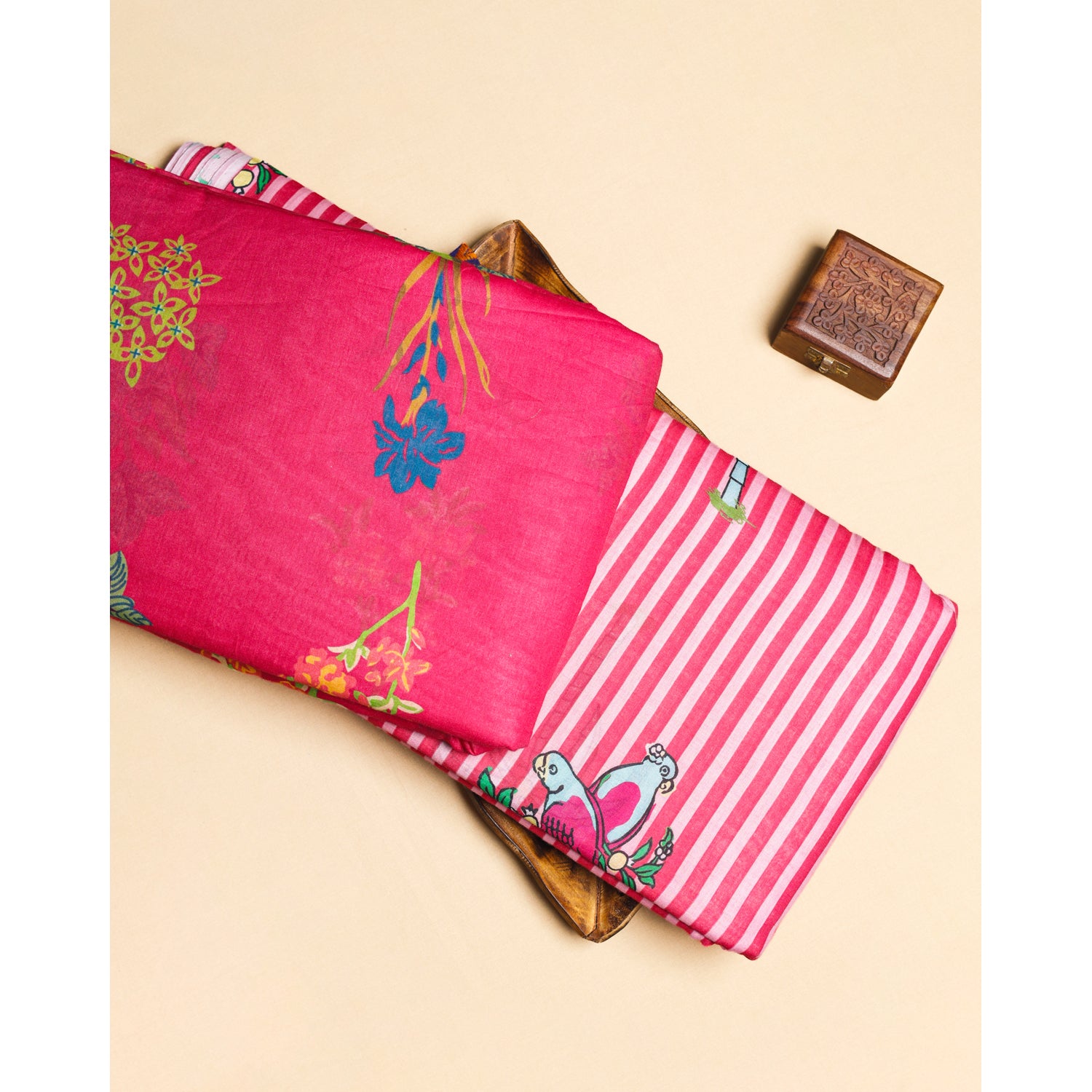 PURE COTTON MUL PRINTED FABRICS