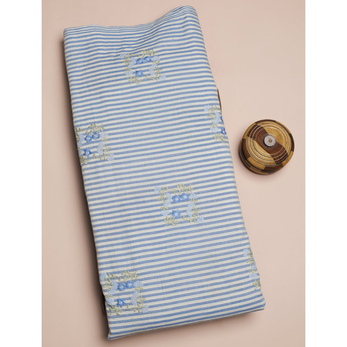 COTTON EMBROIDERED FABRIC