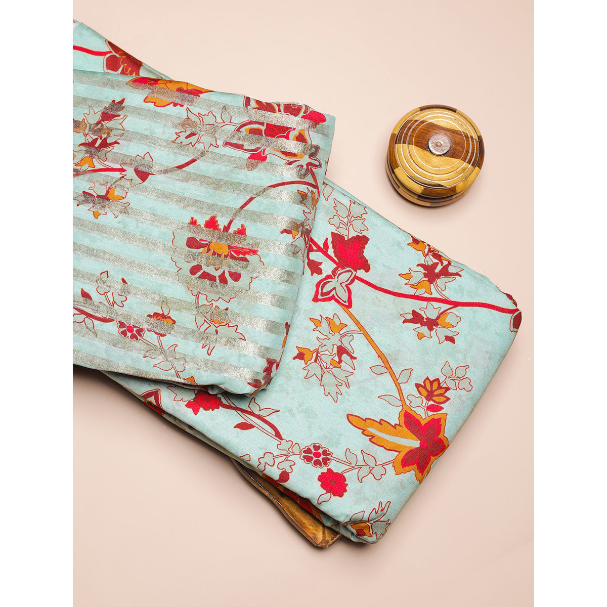 PURE MUL CHANDERI LUREX & PRINTED FABRICS