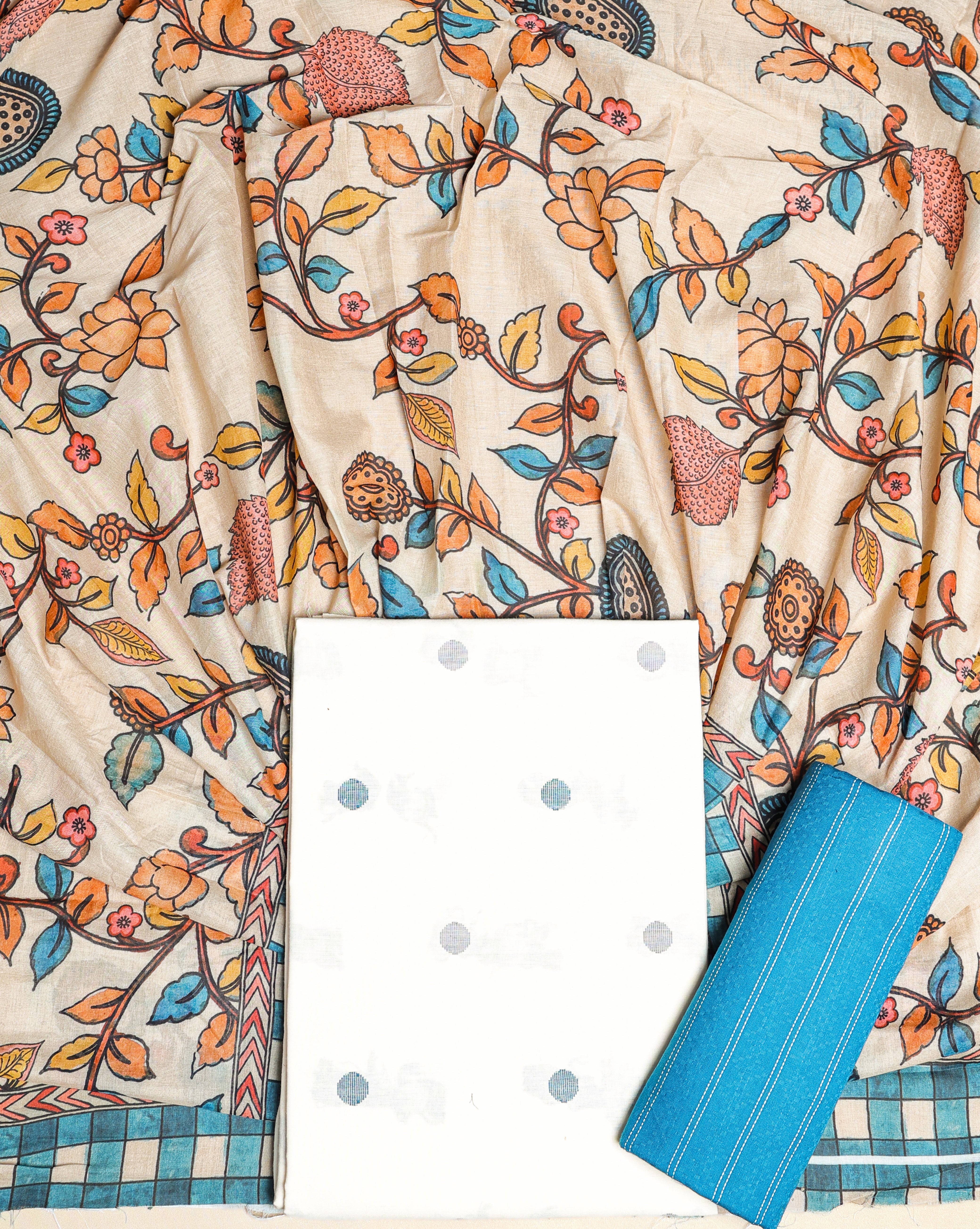 PURE COTTON HANDLOOM SUIT SET
