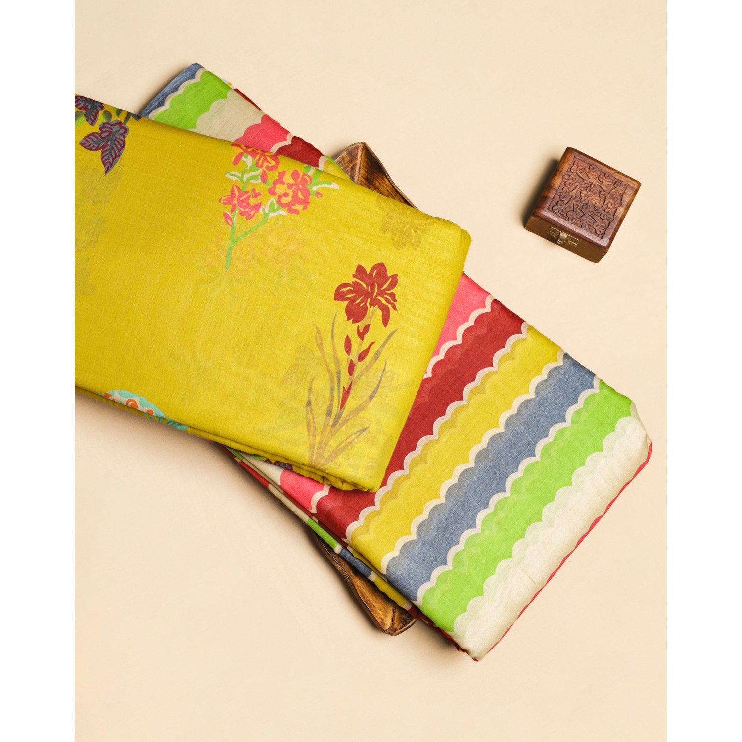 PURE COTTON MUL PRINTED FABRICS