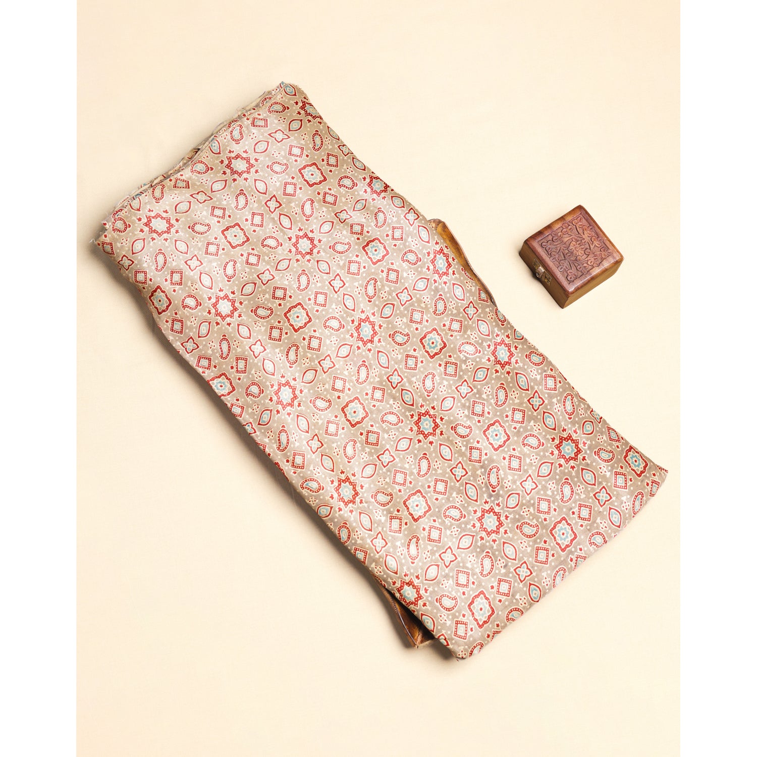 MODAL AJRAKH PRINTED FABRIC